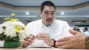 <p>Menteri Pemuda dan Olahraga baru, Dito Ariotedjo saat acara Serah Terima Jabatan (Sertijab) Menpora 2023 di Auditorium Wisma Kemenpora, Senayan, Jakarta Pusat, Selasa (04/04/2023). Ario Bimo Nandito Ariotedjo resmi dilantik sebagai Menpora sisa jabatan 2019-2024 menggantikan Zainudin Amali yang mengundurkan diri karena terpilih sebagai Wakil Ketua Umum PSSI. (Bola.com/Bagaskara Lazuardi)</p>