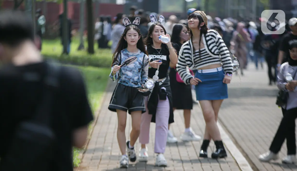 Lagunya seperti Next Level, Savage, dan Girls digemari penggemar dari berbagai kalangan usia khususnya Gen Z dan Millenial.  (Liputan6.com/Faizal Fanani)