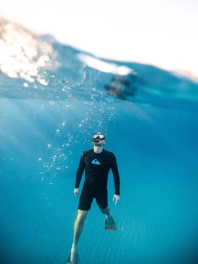 Ilustrasi snorkeling