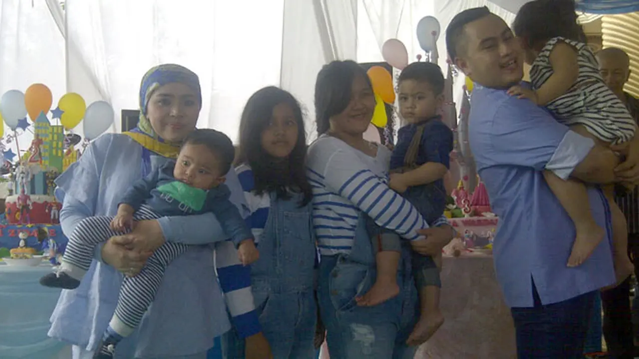 Nassar Dan Musdalifah Rayakan Ultah Anak Secara Sederhana 