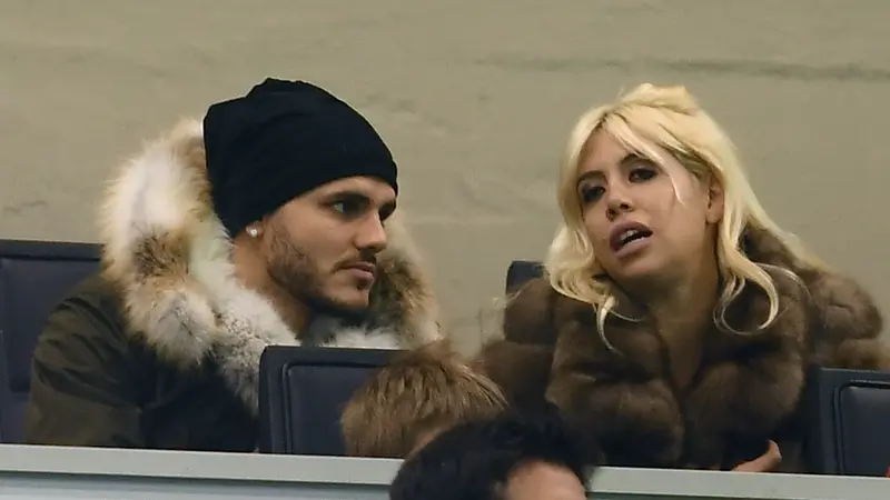 Mauro Icardi dan Wanda Nara