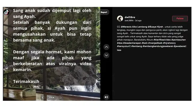 Momen Pilu Perpisahan Ayah yang Titipkan Anak ke Panti Asuhan Ini Bikin Haru Netizen