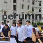 Wakil Menteri BUMN Kartika Wirjoatmodjo dalam peluncuran proyek The New Face of Samesta Sentraland Cengkareng yang dikembangkan oleh Perum Perumnas, Senin (13/5/2024). (Maul/Liputan6.com)