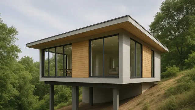 7 Desain Rumah Lebih Tinggi dari Jalan dan Tips Membangunnya, Estetik dan Aman