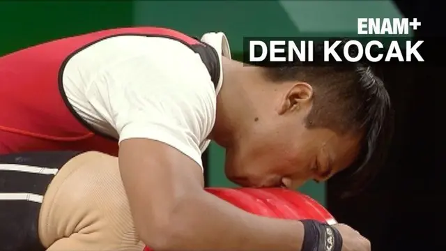 ENAM PLUS: Kocak, Deni Jadi Sasaran Selfie Penonton Angkat Besi Olimpiade