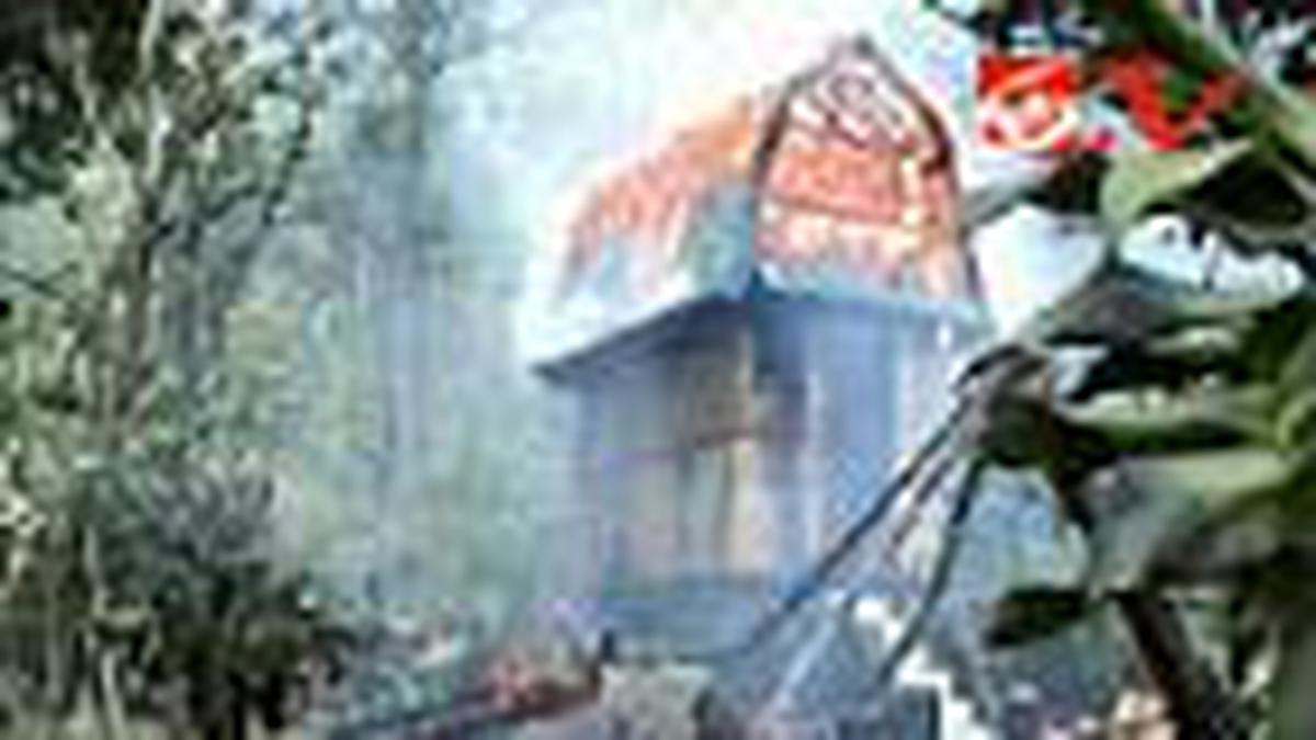 Kepala Desa Jelaskan Warga Bakar Saung Aliran Sesat di Taraju Tasikmalaya