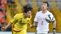 Bek Kashiwa Reysol asal Jepang, Daisuke Suzuki. (AFP PHOTO / Kazuhiro Nogi)