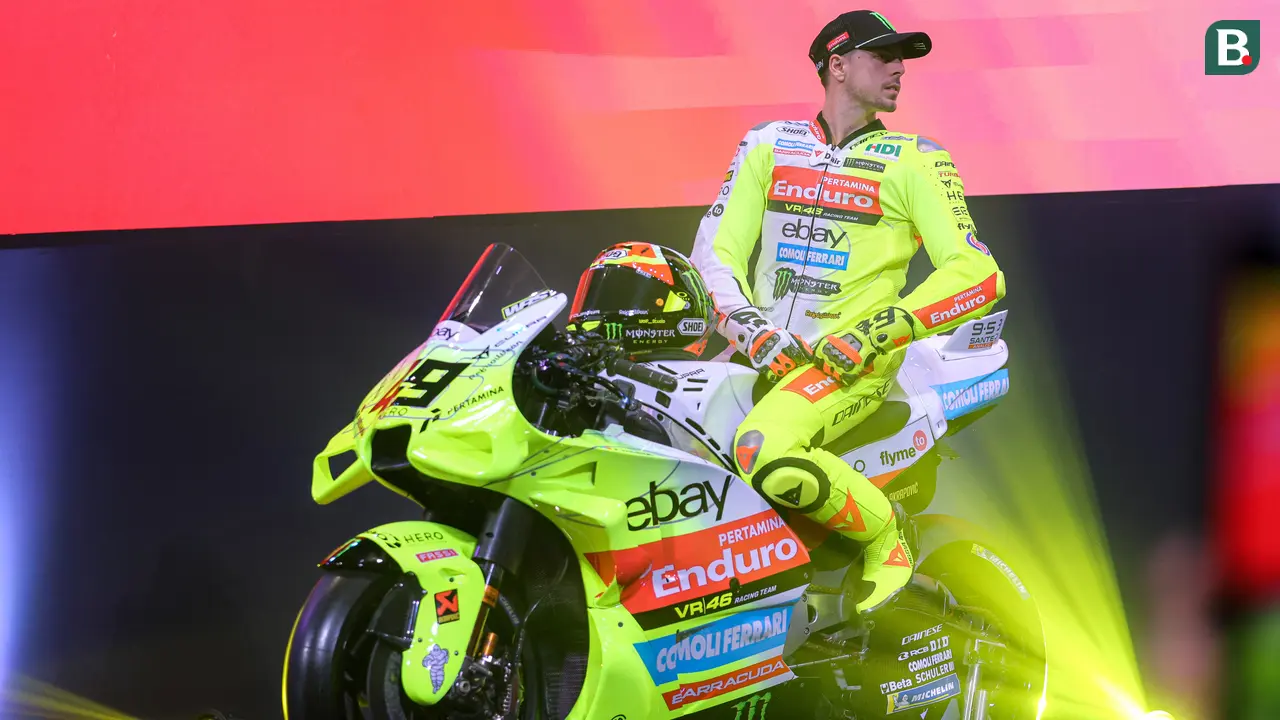 Foto: Detail Menakjubkan Livery Motor Pertamina Enduro VR46 untuk MotoGP2025