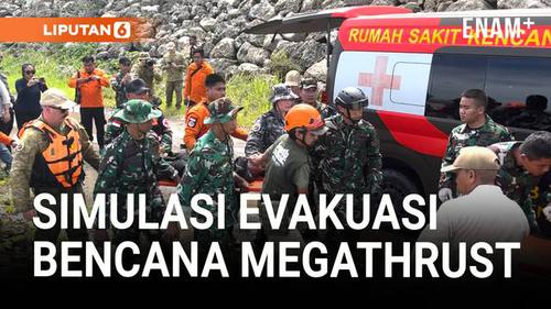 TNI dan Militer Australia Gelar Simulasi Evakuasi Bencana Megathrust di Banten