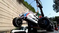 Pebalap Indonesia, Presley Martono, gagal finis pada Race 1 Formula Renault 2.0 Eurocup 2017 di di sirkuit jalan raya Monte-Carlo, Monako, Sabtu (27/5/2017). (Media Presley Martono)