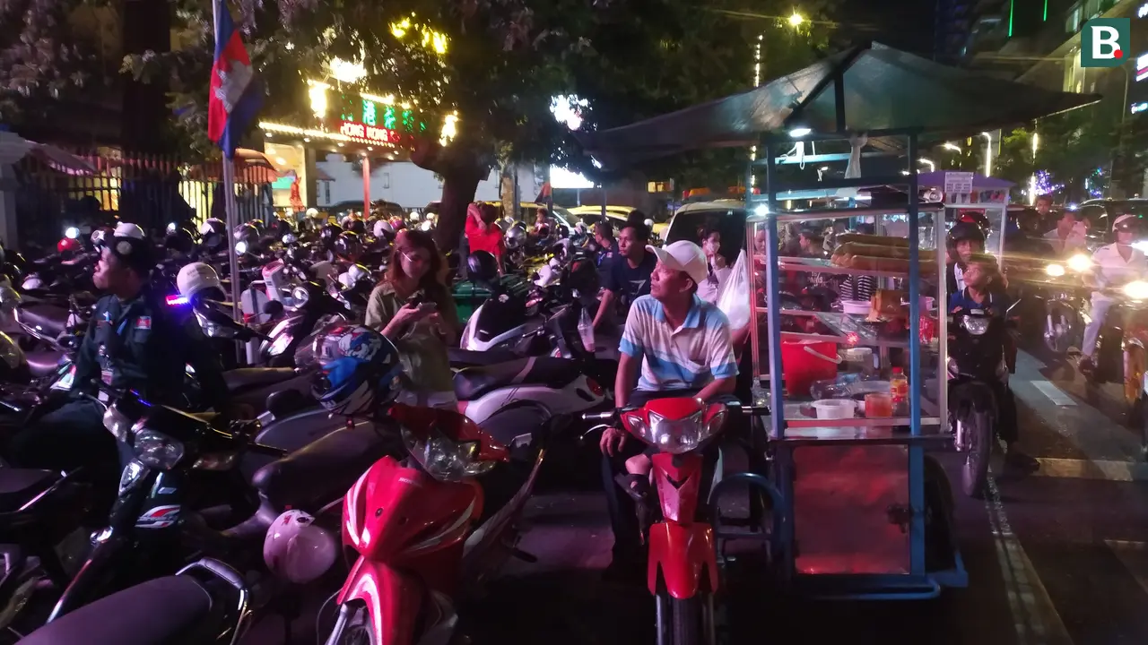 Fans Timnas Kamboja U-22