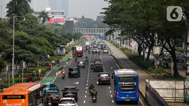 Kendaraan Bermotor Penyebab Polusi Udara Jakarta