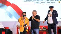Menteri PUPR dalam acara PUPR Goes to Campus yang digelar di Universitas Nusa Cendana (Undana), Kupang, Provinsi Nusa Tenggara Timur, Sabtu (1/10/2022).