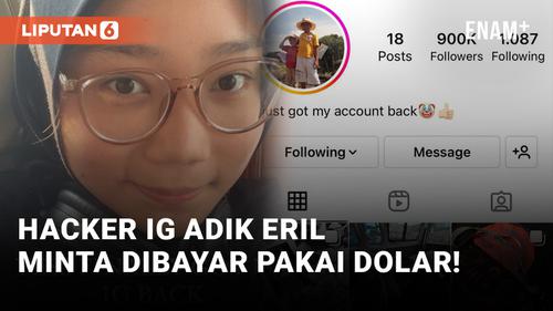 VIDEO: Bajak Akun Instagram Zara Adik Eril, Hacker Minta Uang Segini