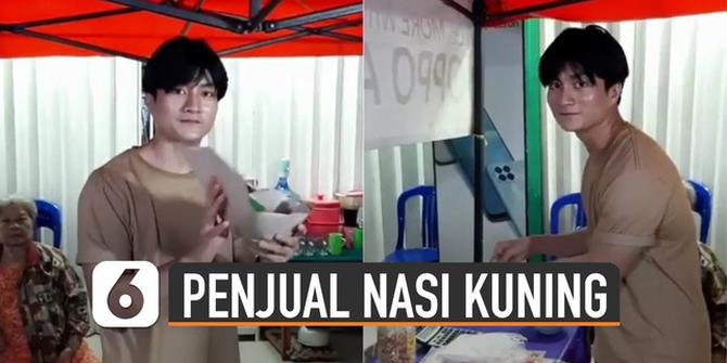 VIDEO: Viral Penjual Nasi Kuning Mirip Oppa Korea