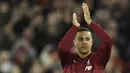 Sayangnya, kontrak Thiago di Anfield berakhir pada musim panas 2024 kemarin dan The Reds pun melepas gelandang Spanyol tersebut. (Oli SCARFF / AFP)
