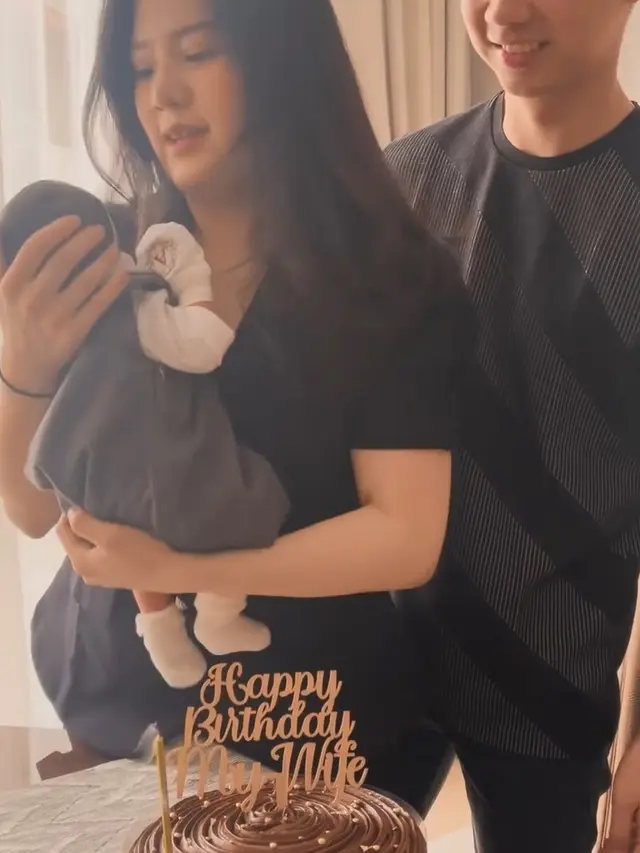 Valencia Tanoesoedibjo dan Kevin Sanjaya (Instagram/valenciatanoe)