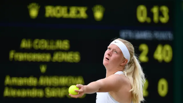 Petenis asal Inggris, Francesca Jones