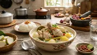 Resep Opor Ayam Putih Spesial yang Gurih, Kental dan Bumbu Meresap