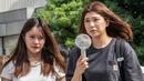 Badan Meteorologi Jepang (Japan Meteorological Agency/JMA) melaporkan pada Sabtu (14/9/2024), dari 914 lokasi pemantauan 542 di antaranya mencatat suhu 30 derajat celsius atau lebih. (Yuichi YAMAZAKI/AFP)