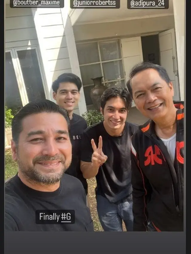 Suasana syuting episode terakhir Roda-Roda Gila SCTV (Foto: Instagram @umaylubis)