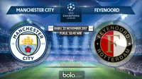 Liga Champions_Manchester City vs Feyenoord (Bola.com/Adreanus Titus)