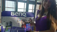 Setelah beberapa tahun absen di pasar smartphone Indonesia, BenQ meluncurkan smartphone bagi konsumen yang hobi 'selfie' yaitu B502.