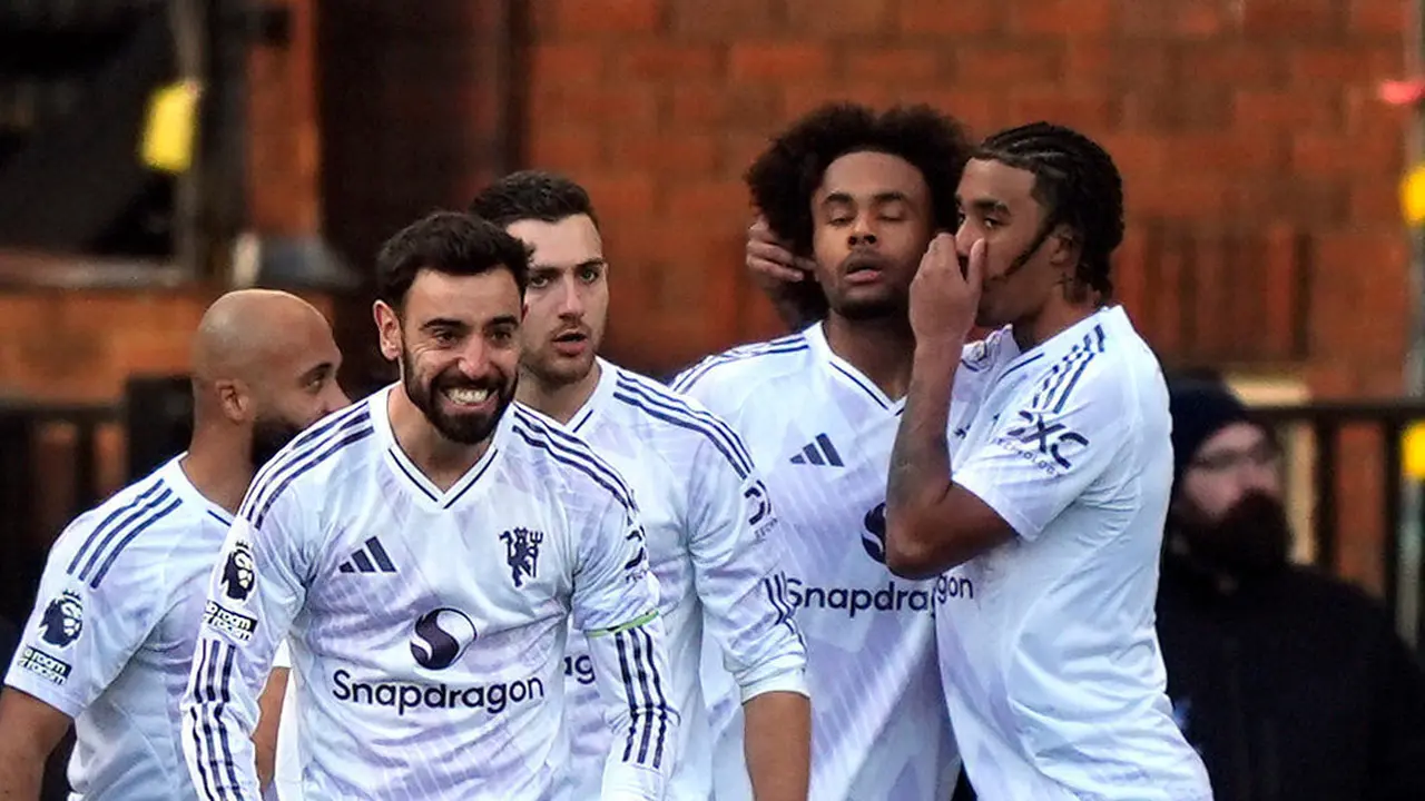 Selebrasi Pemain Manchester United