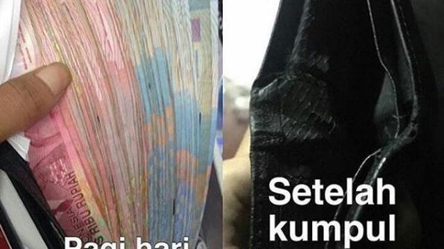 Meme lebaran telah berakhir