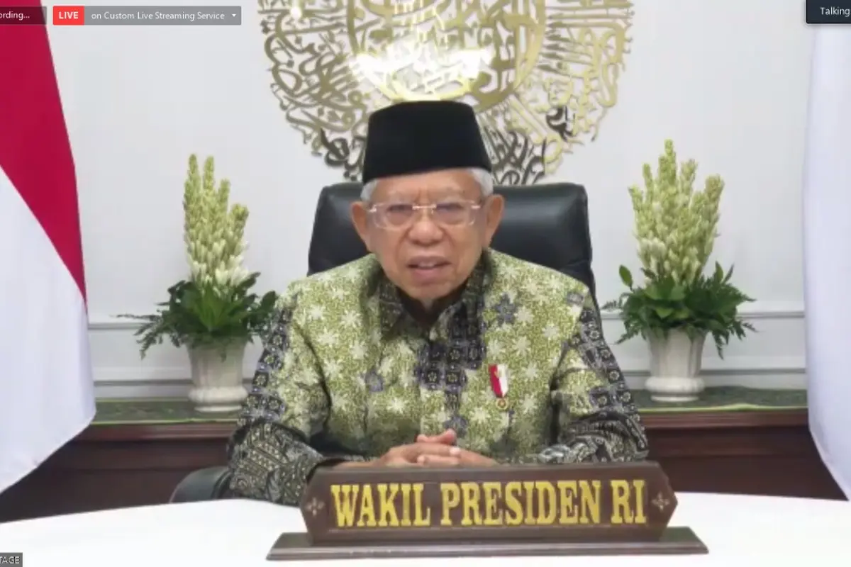 Wakil Presiden Ma'ruf Amin. (Sumber: ekon.go.id)