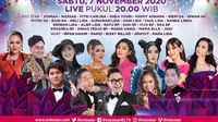 Semarak Indosiar Yogyakarta live Sabtu (7/11/2020) mulai pukul 20.00 WIB