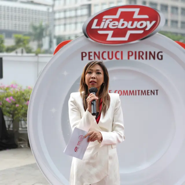 Anggya Kumala selaku Head of Home & Hygiene Unilever Indonesia