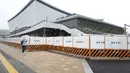 Eksterior Ariake Arena yang akan menjadi lokasi pertandingan Olimpiade Tokyo 2020 di Tokyo, Jepang (17/7/2020). Olimpiade Tokyo akan digelar di arena yang sama dengan mengikuti jadwal yang direncanakan sebelum ajang tersebut ditangguhkan akibat pandemi COVID-19. (Xinhua/Du Xiaoyi)