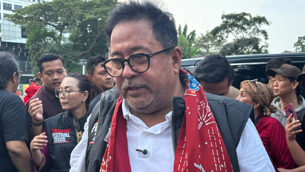 Rano Karno di Taman Proklamasi, Menteng