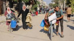 Serangan Israel tersebut menyasar rumah sakit, rumah-rumah, dan tenda pengungsi di Gaza. (Omar AL-QATTAA/AFP)