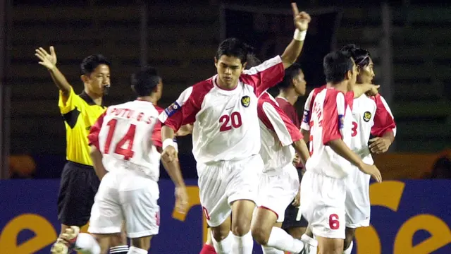  Flashback, Ini Dia Pencetak Gol Timnas Indonesia saat Bantai Filipina 13-1 di Piala AFF 2002