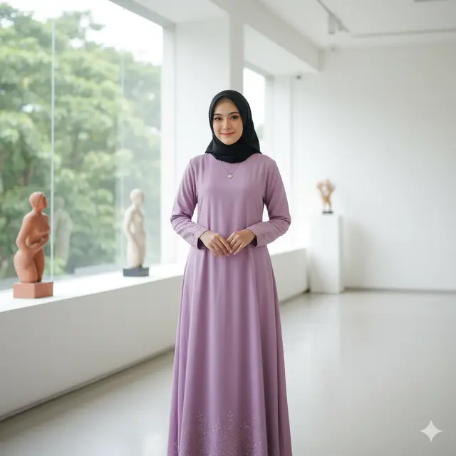 Baju Lilac Cocok dengan Jilbab Warna Apa? Ini 7 Rekomendasinya