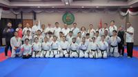 Ketum KONI Marciano Norman mengunjungi Pelatnas Karate jelang SEA Games 2021