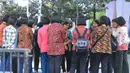 Menurut rencana, mempelai perempuan akan bertolak dari kediaman Jokowi di Sumber. Sedangkan mempelai pria berangkat dari Hotel Alia, dalam waktu bersamaan. (Adrian Putra/Bintang.com)