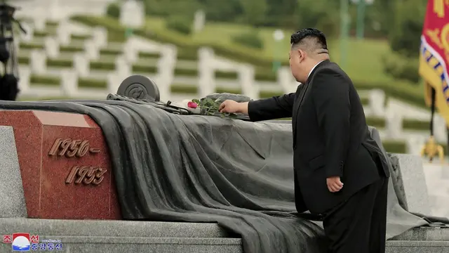 Pemimpin Korea Utara Kim Jong Un