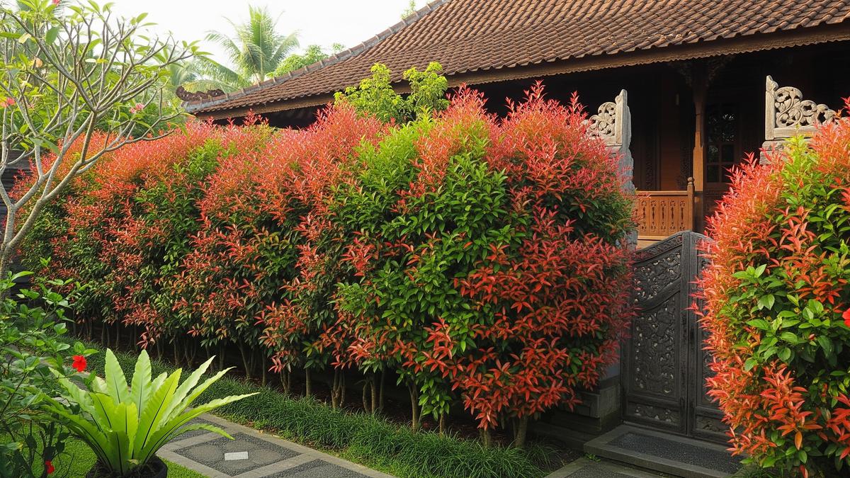 7 Jenis Tanaman Pagar yang Cepat Rimbun dan Tahan Panas, Hadirkan Nuansa Tropis