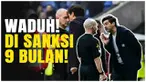 Pelatih Olympique Lyonnais, Paulo Fonseca, dijatuhi sanksi skorsing selama sembilan bulan oleh Komisi Disiplin LFP (Ligue de Football Professionnel).