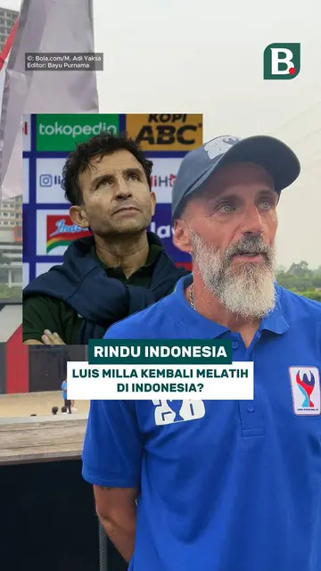 Rindu Indonesia, Luis Milla bakal kembali melatih di Indonesia?
