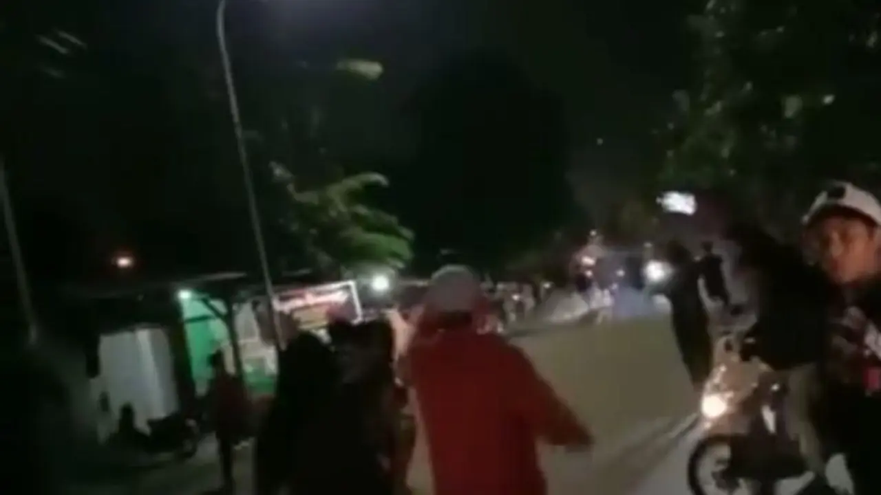 Tawuran Pelajar di Bekasi