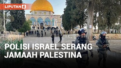 VIDEO: Ketegangan Antara Israel-Palestina di Masjid Al-Aqsa