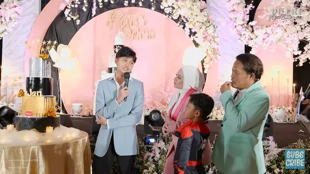 Genap 15 Tahun, Ini 6 Potret Rizwan Fadilah di Pesta Ulang Tahun Putri Delina