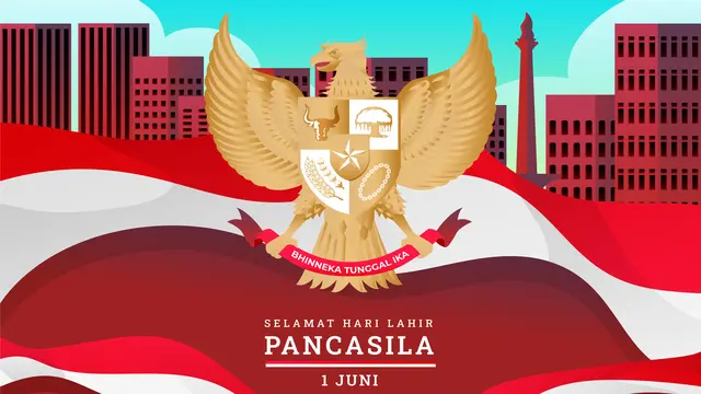 Ilustrasi Ucapan Selamat Hari Lahir Pancasila