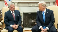 Raja Yordania Tolak Rencana Donald Trump Relokasi Gaza