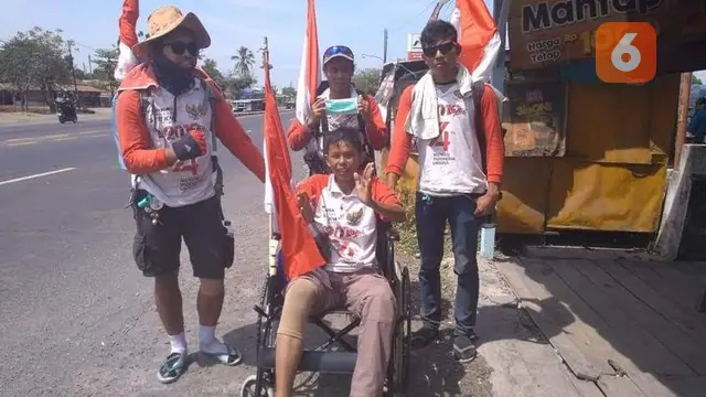 Kisah Wahyudi Pegiat Literasi yang Sempat Lumpuh Saat Campaign Free Cargo Literacy