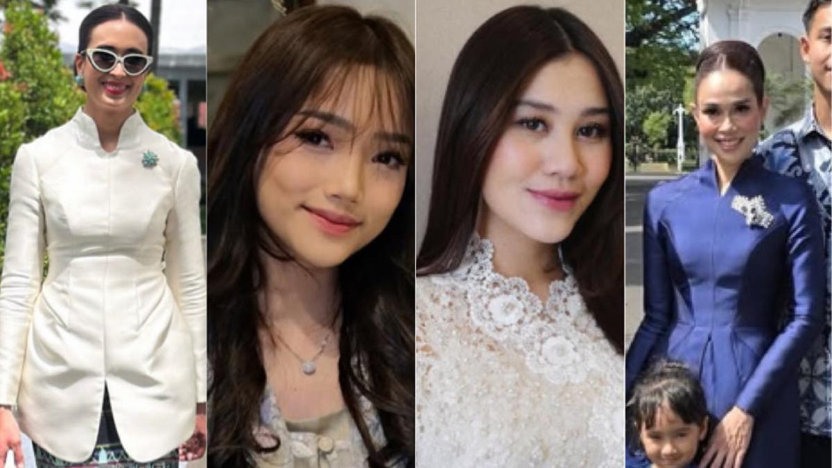 10 Gaya Artis dan Ibu Pejabat Kenakan Atasan Siluet Kebaya saat Lebaran, Aaliyah Massaid, Fuji An, hingga Menteri Pariwisata